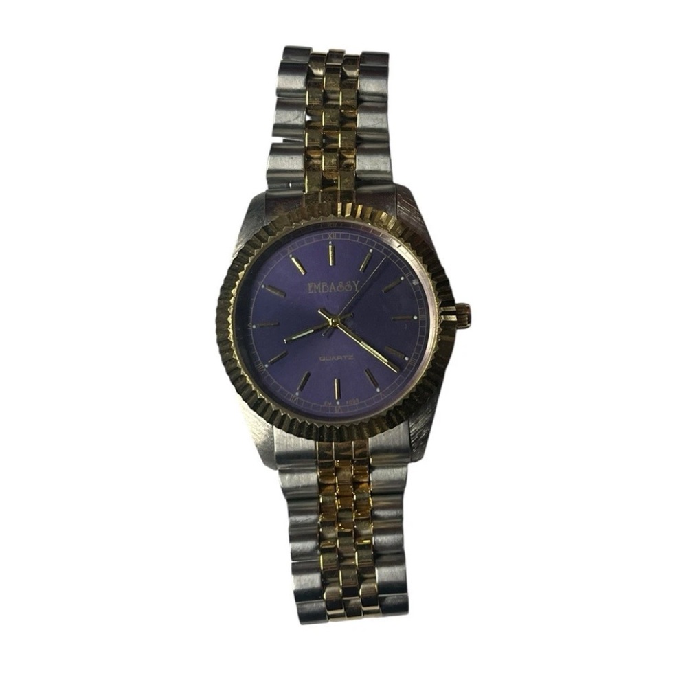 Embassy Two-Tone Gold and Silver Women's Watch
